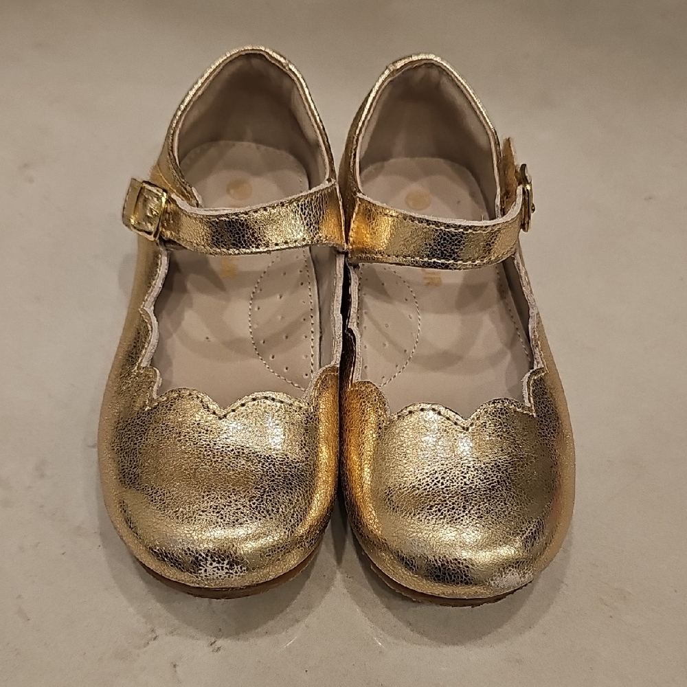 L'amour Sonia Gold Ballet Flat